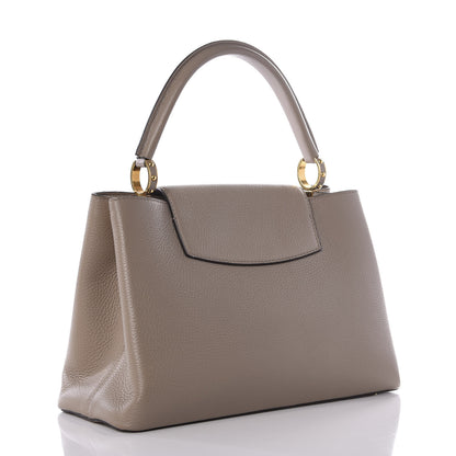 Louis Vuitton Taurillon Capucines MM Galet 2 of 10