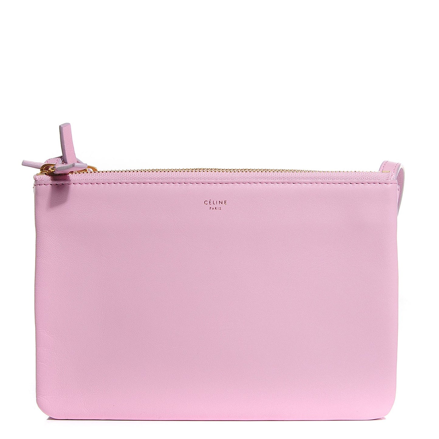 Lambskin Small Trio Crossbody Bag Pink