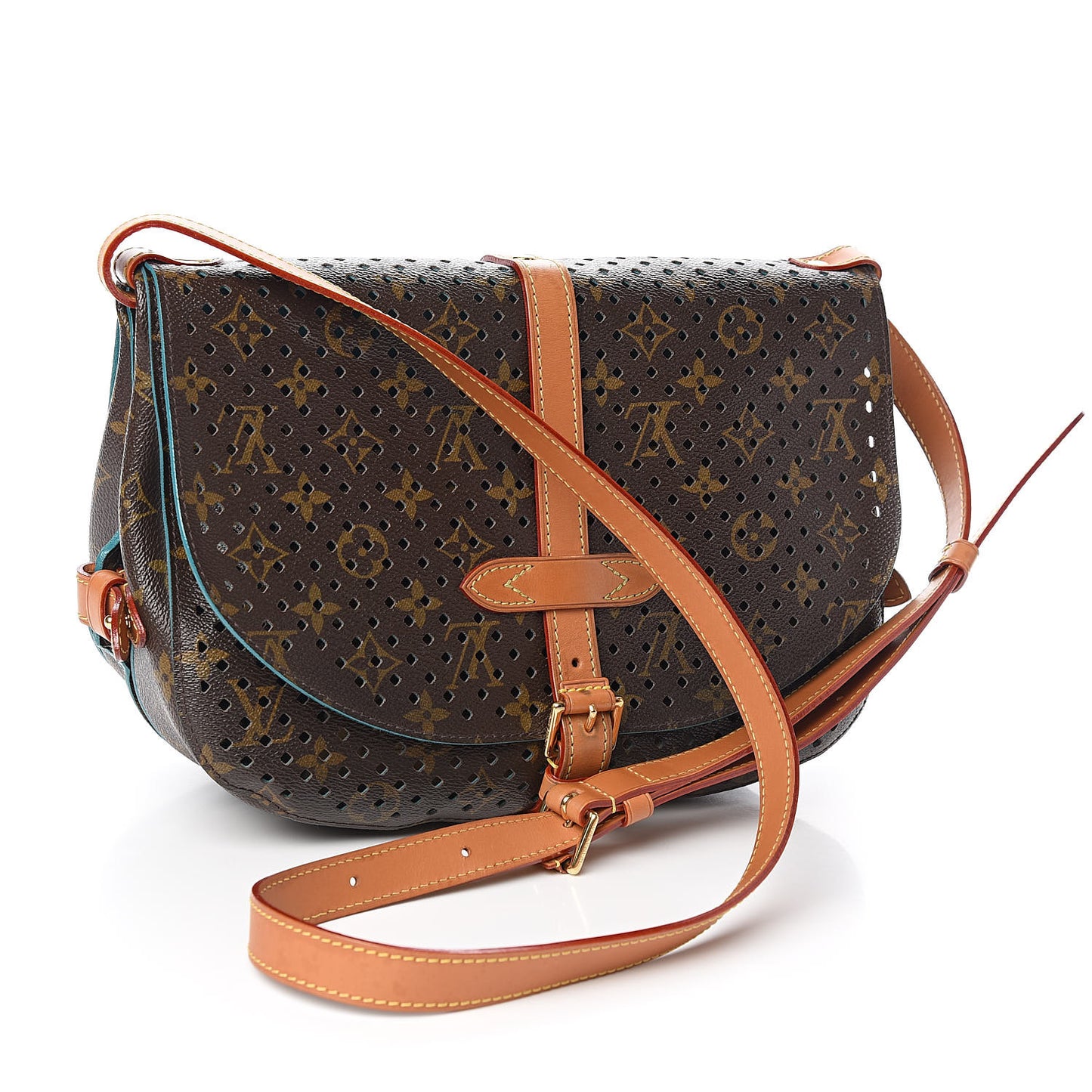 Monogram SC Flore Saumur Teal