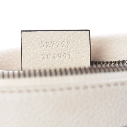 Gucci Grained Calfskin Small Logo Belt Bag White 7 of 10