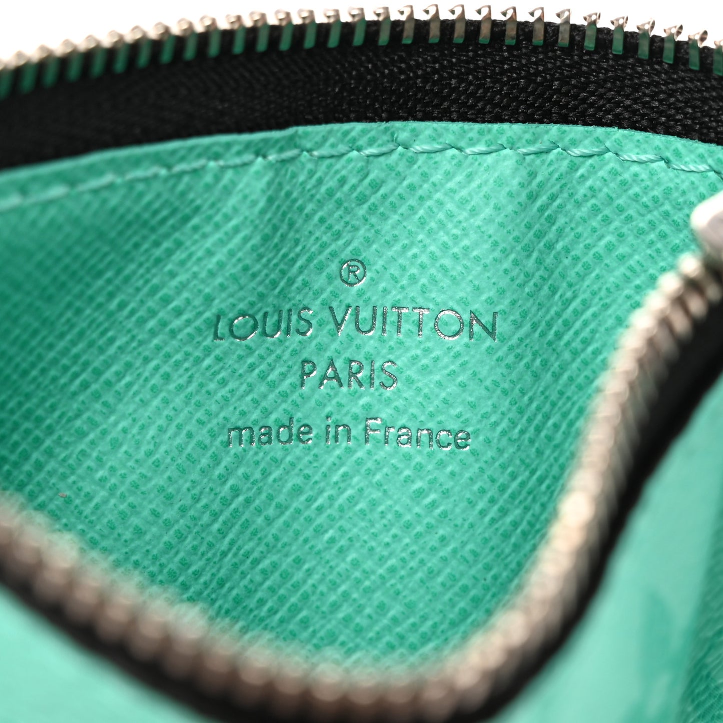 Taiga Monogram Gaston Strap And Key Pouch Miami Green