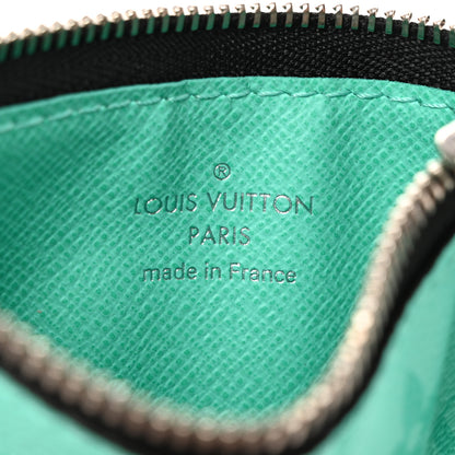 Louis Vuitton Taiga Monogram Gaston Strap And Key Pouch Miami Green 4 of 4