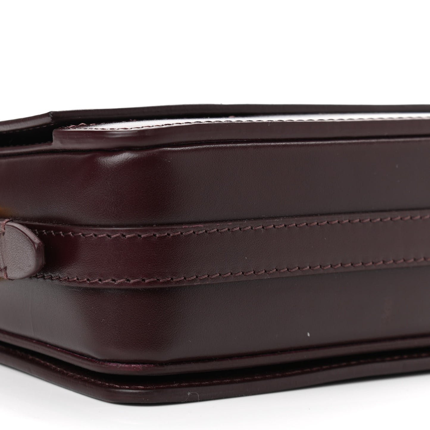 Smooth Calfskin Small Grace Bag Oxblood