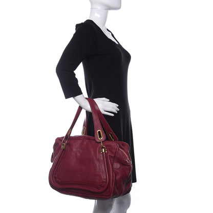 Chloe Calfskin Medium Paraty Cyclamen 2 of 9