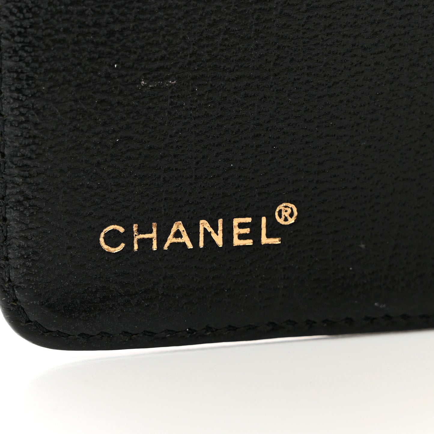 Goatskin Small Ring Agenda Planner Black
