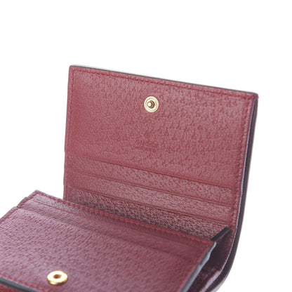 Gucci GG Supreme Monogram Flora Web Ophidia Card Case Red 8 of 9