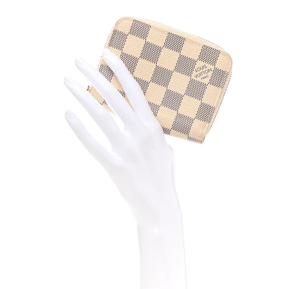 Louis Vuitton Damier Azur Zippy Coin Purse 2 of 6