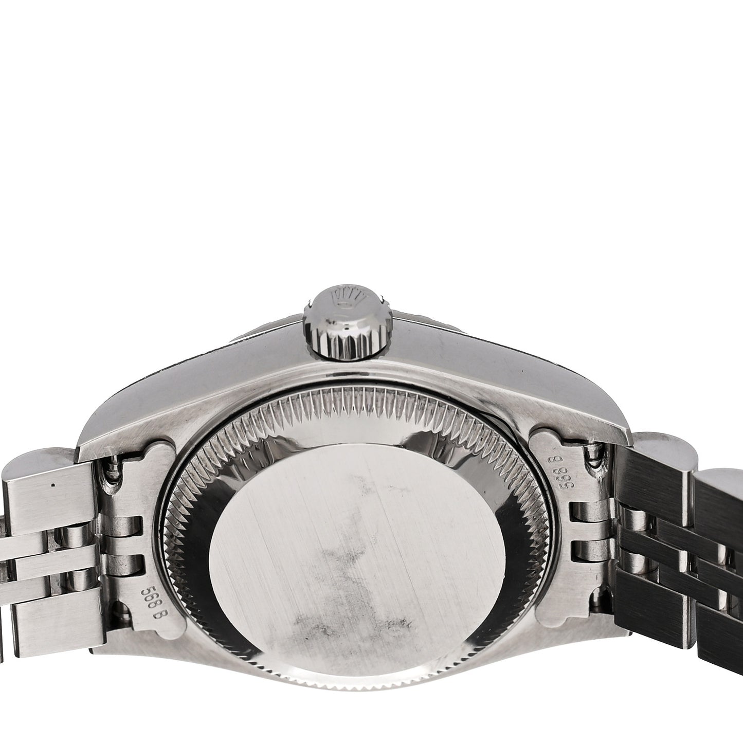 Stainless Steel 26mm Oyster Perpetual Date Watch White Roman 79240