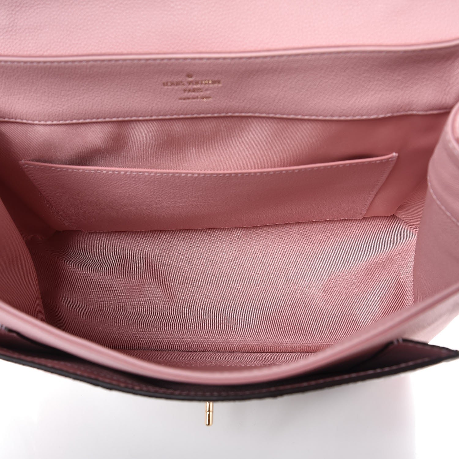 Louis Vuitton Calfskin Snakeskin Lockme MM Rose Ballerine 5 of 7