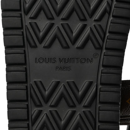 Louis Vuitton Monogram LV Sunset Comfort Flat Sandals 36 Cacao Brown 7 of 11