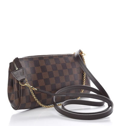 Louis Vuitton Damier Ebene Eva Clutch 4 of 12