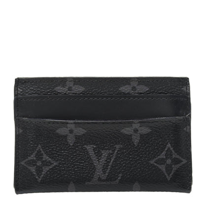 Louis Vuitton Monogram Eclipse Porte-Cartes Double Card Holder 1 of 8