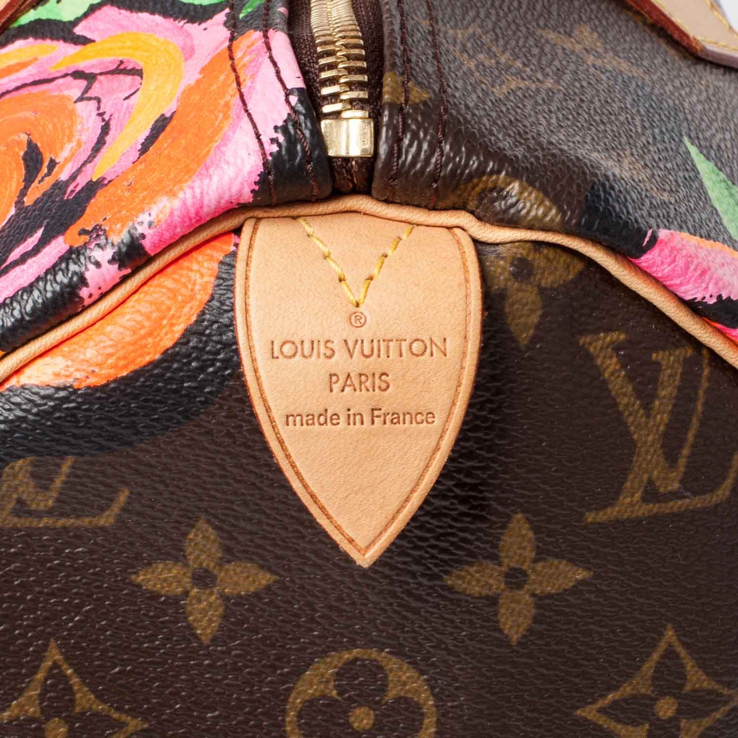 Monogram Roses Speedy 30