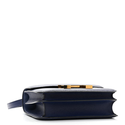 Hermes Epsom Constance 24 Bleu Saphir 4 of 11