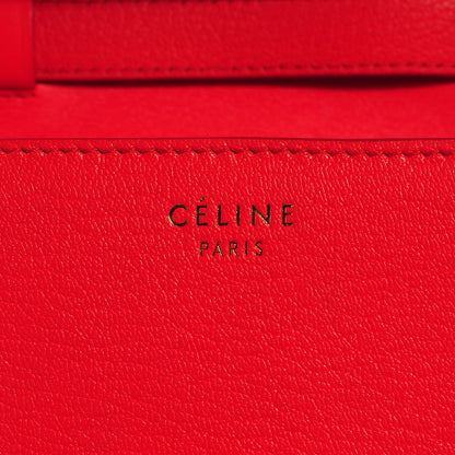 Celine Goatskin Small Classic Box Flap Bag Alizarin 7 of 10