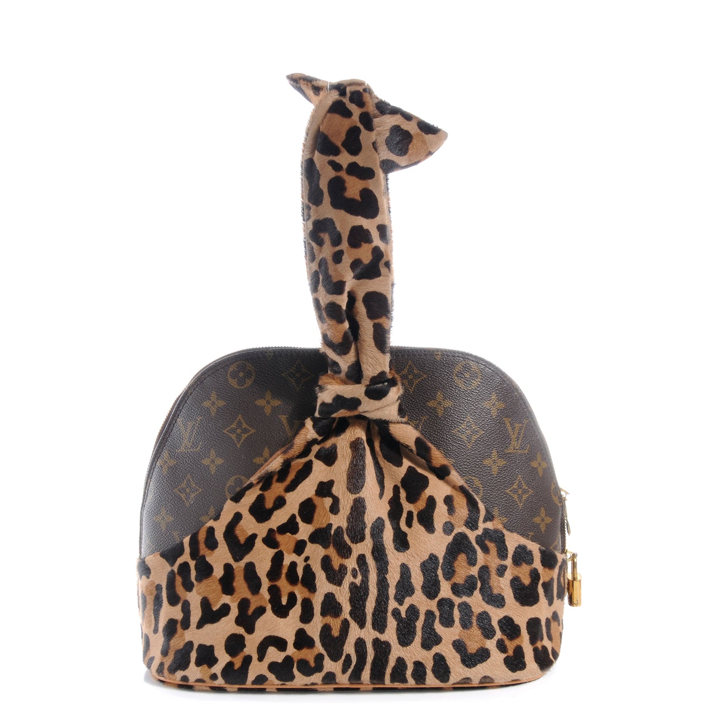 Monogram Azzedine Alaia Leopard Alma