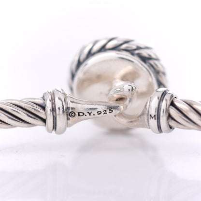 David Yurman Sterling Silver Lemon Citrine 3mm Chatelaine Bracelet 4 of 4