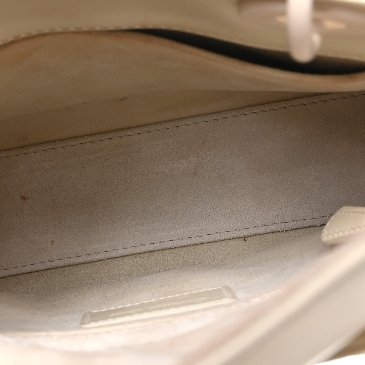 Christian Dior Calfskin Cannage Diamond Small My ABCDior Lady Dior White 5 of 10