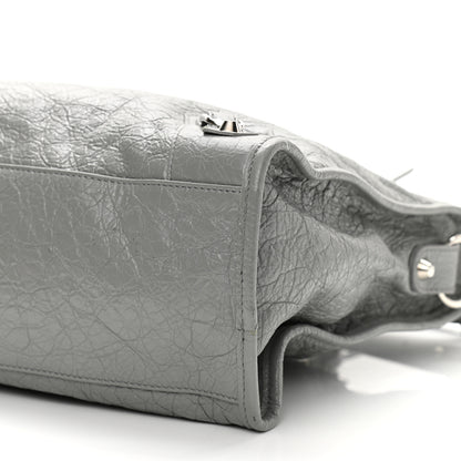 Balenciaga Agneau Classic Silver Hardware City Gris Haussmannien 9 of 9