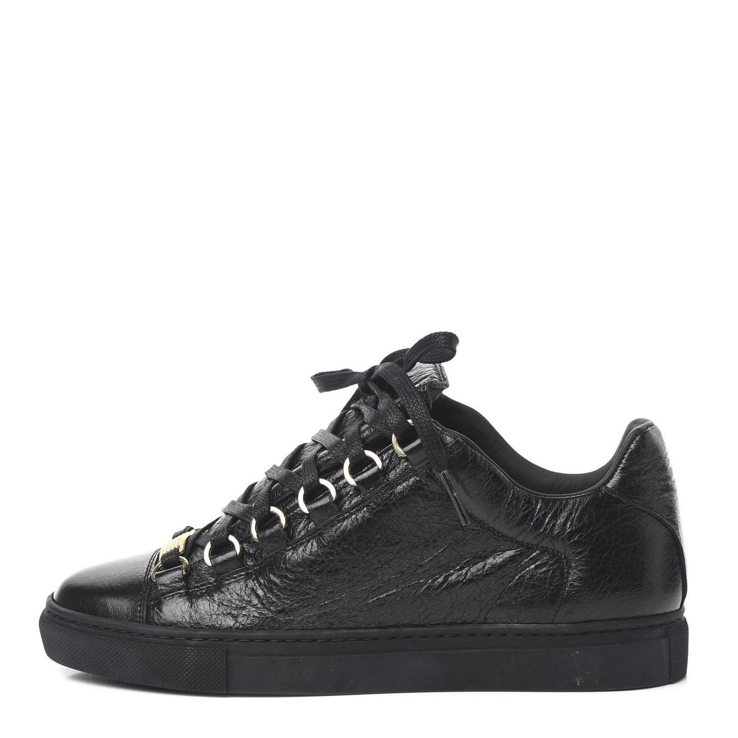 Agneau Arena Womens Low Top Sneakers 35 Black