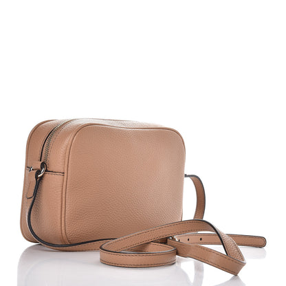 Gucci Pebbled Calfskin Small Soho Disco Bag Rose Beige 3 of 8