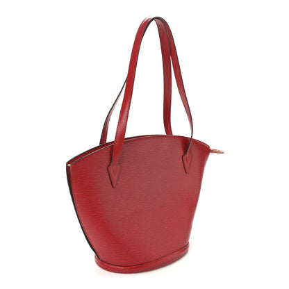Louis Vuitton Epi Saint Jacques GM Castillan Red 3 of 12
