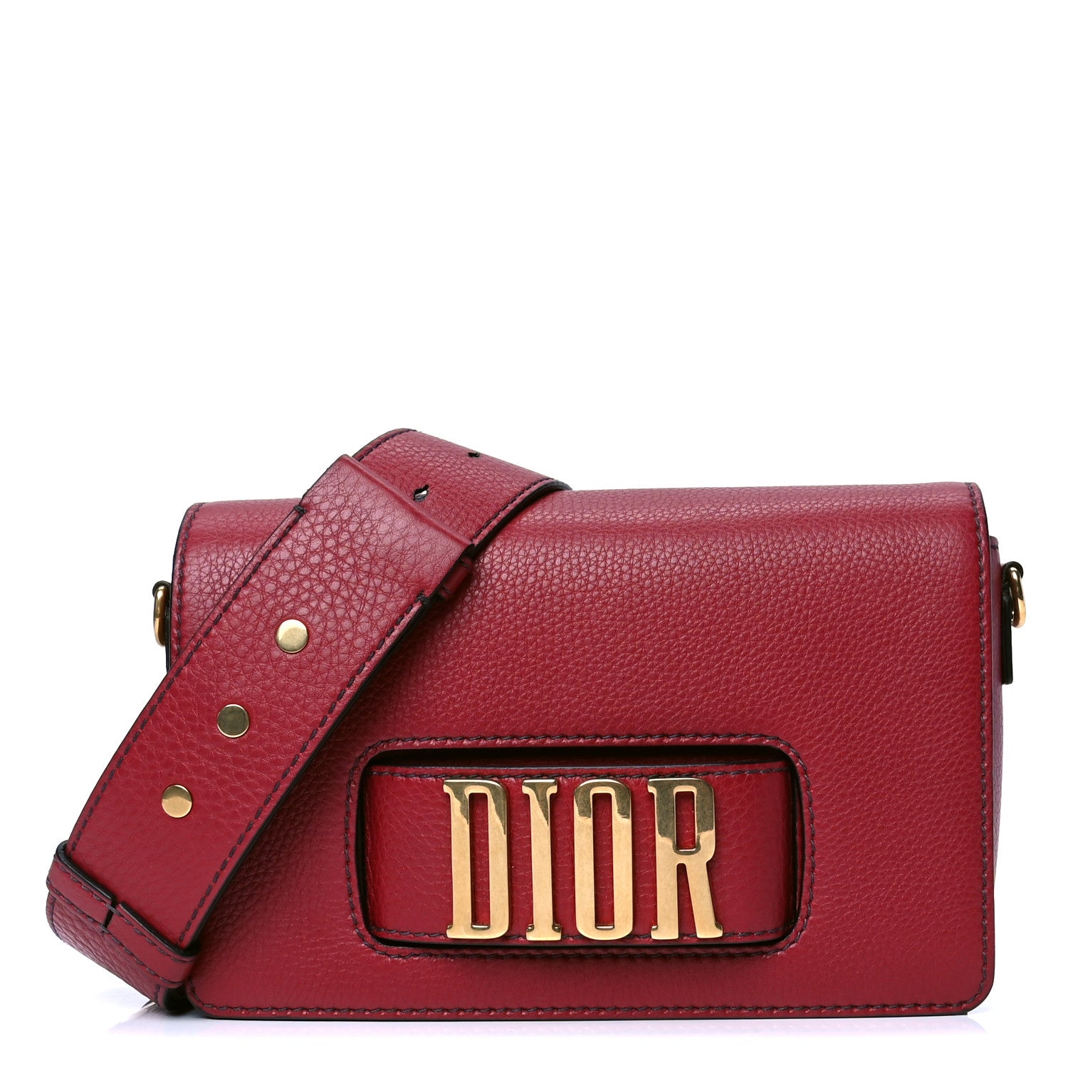 Christian Dior Calfskin Dio(r)evolution Flap Bag Red 1 of 4
