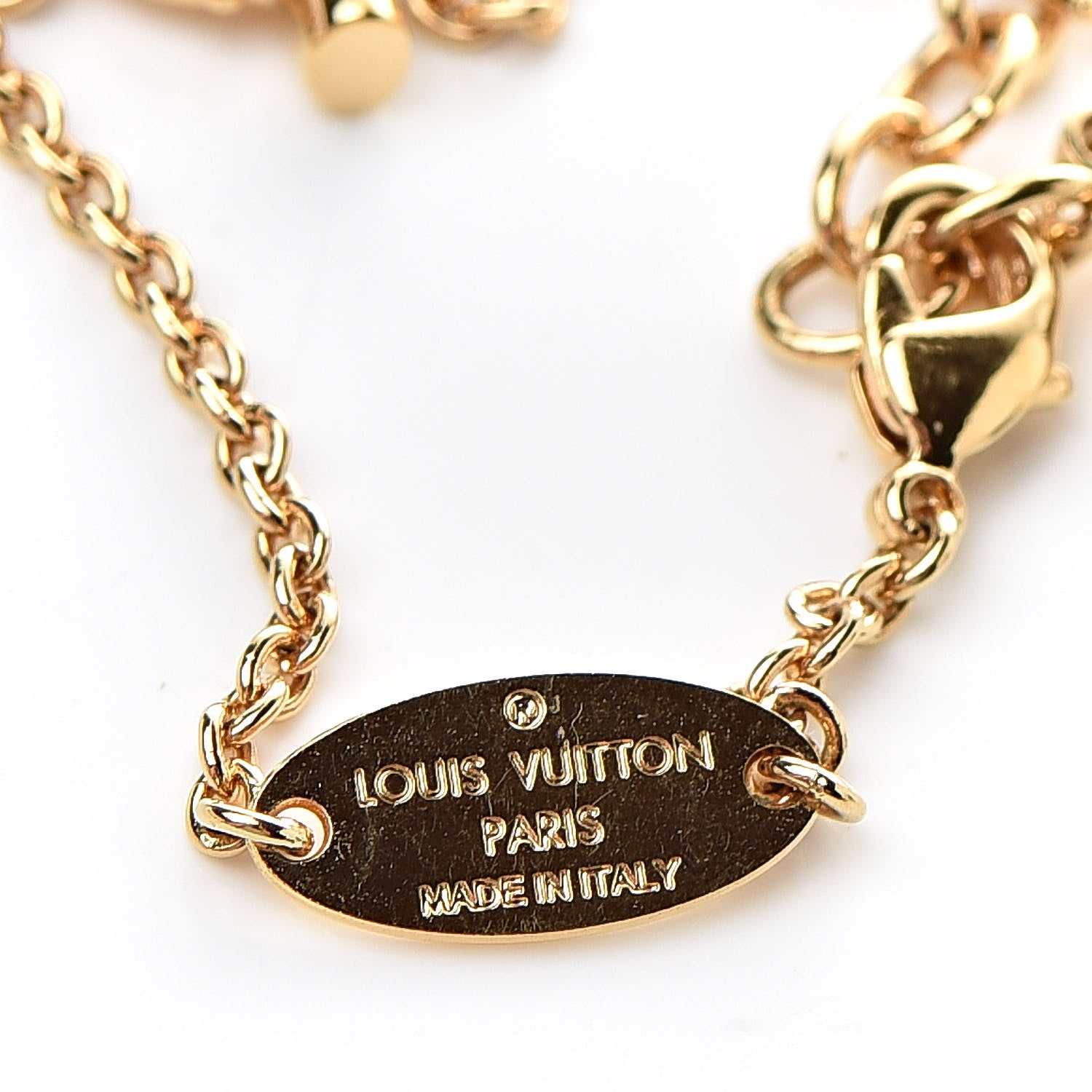 Louis Vuitton LV And Me Letter H Bracelet Gold 4 of 6
