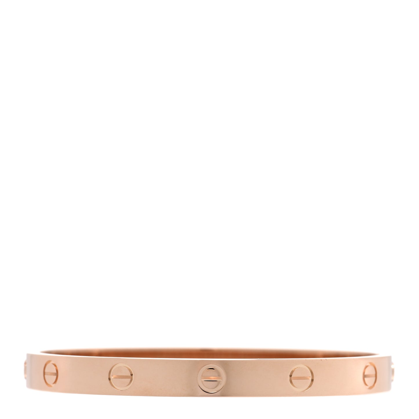 18K Pink Gold LOVE Bracelet 17