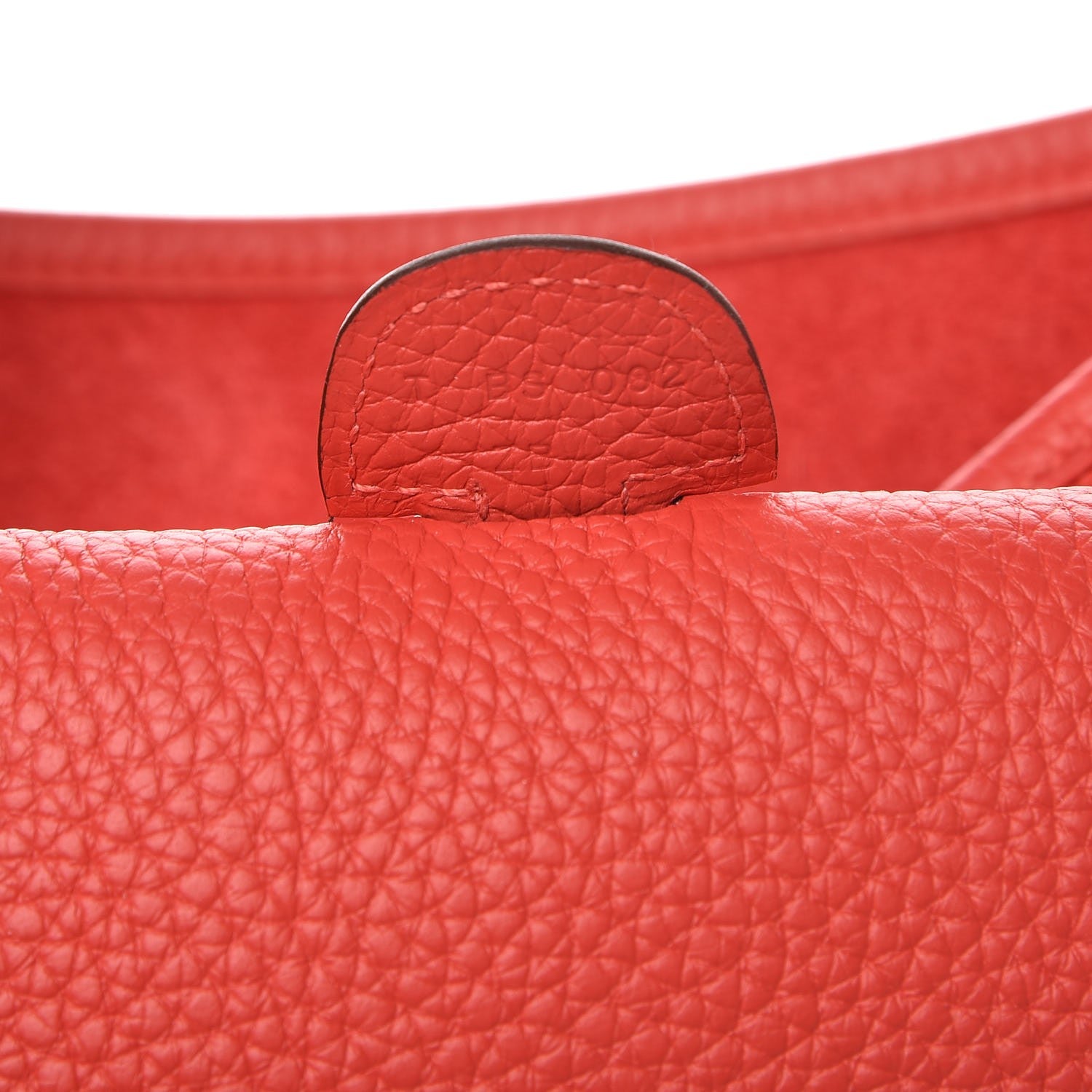 Hermes Taurillon Clemence Evelyne III PM Rouge Pivoine 8 of 9