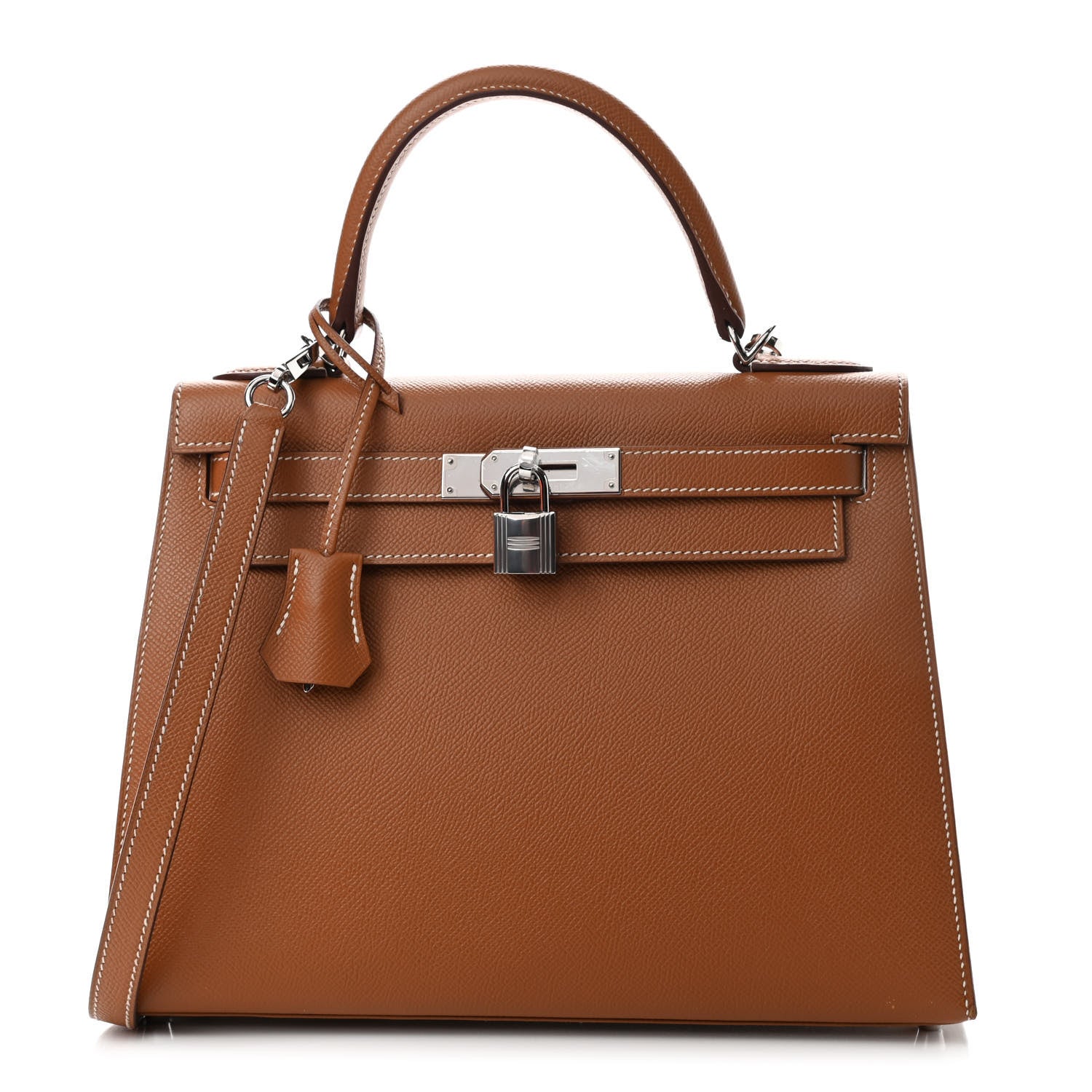 Hermes Epsom Kelly Sellier 28 Gold 1 of 11