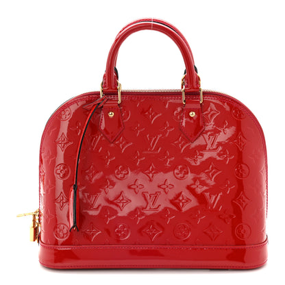 Louis Vuitton Vernis Alma PM Rose Indien 2 of 19