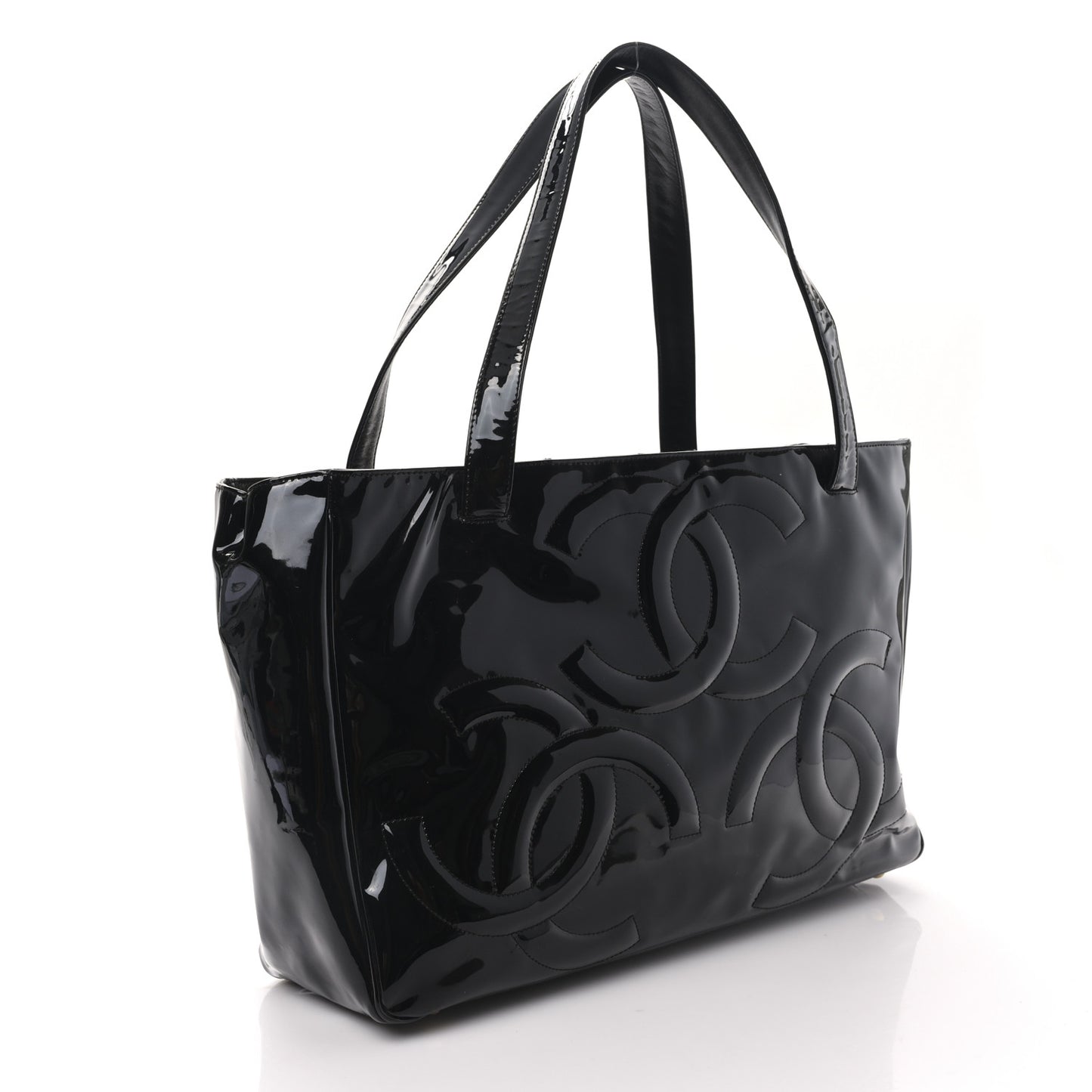 Patent CC Mini Tote Black