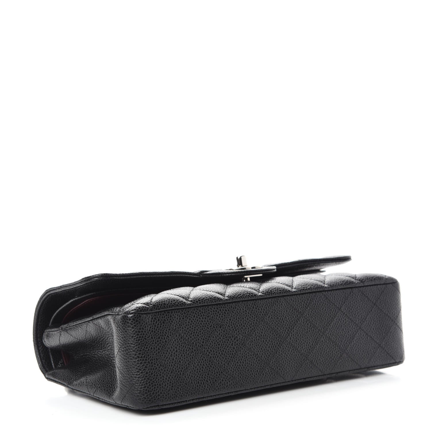 Chanel Caviar Quilted Medium Double Flap Black 4 of 12