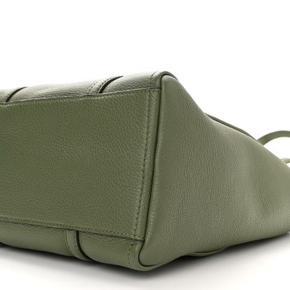 Marc Jacobs Grained Calfskin The Tag Tote Green 10 of 11