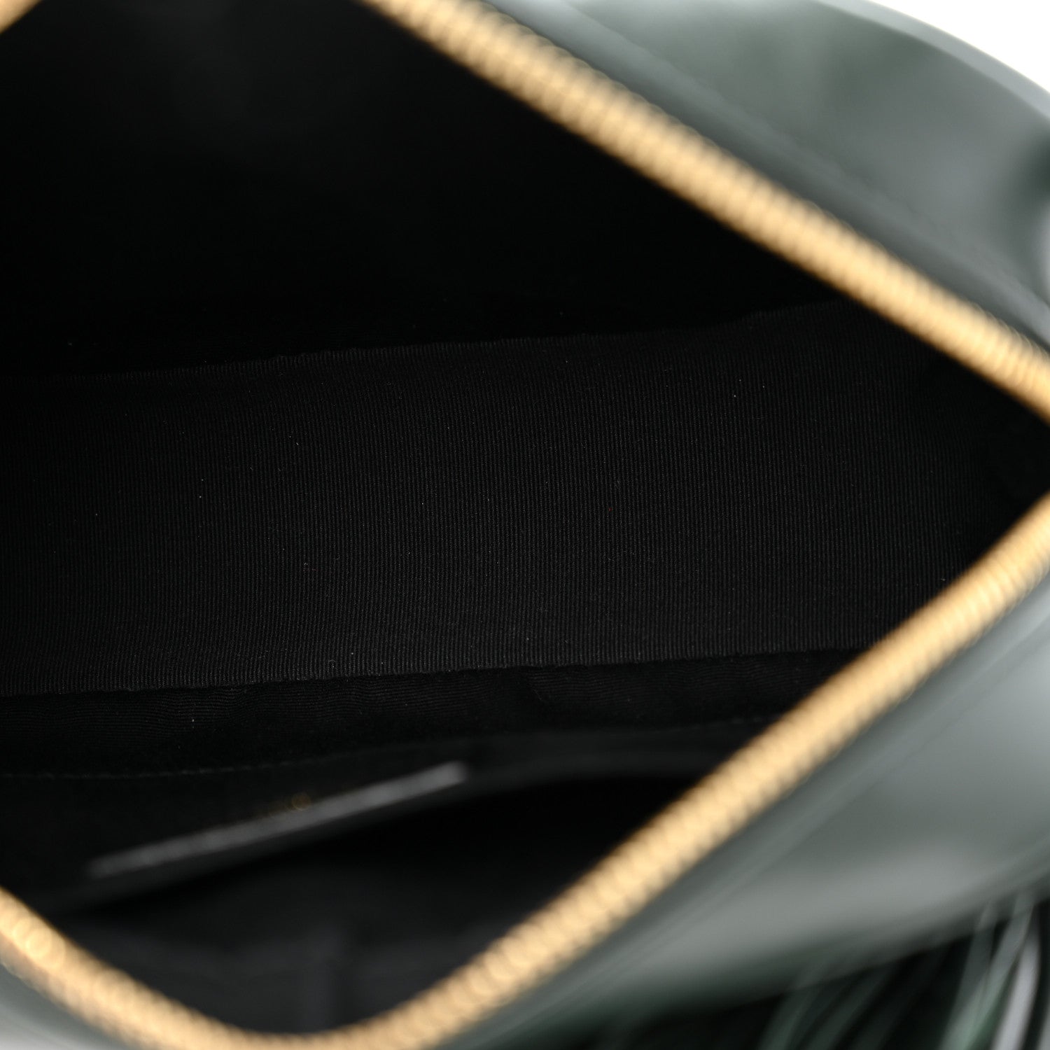Saint Laurent Calfskin Matelasse Monogram Lou Camera Bag Vert Fonce 5 of 10