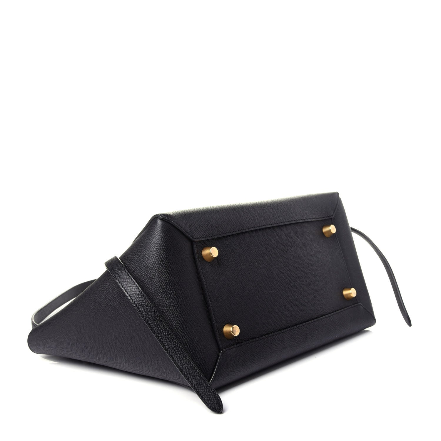 Celine Grained Calfskin Mini Belt Bag Black 5 of 12