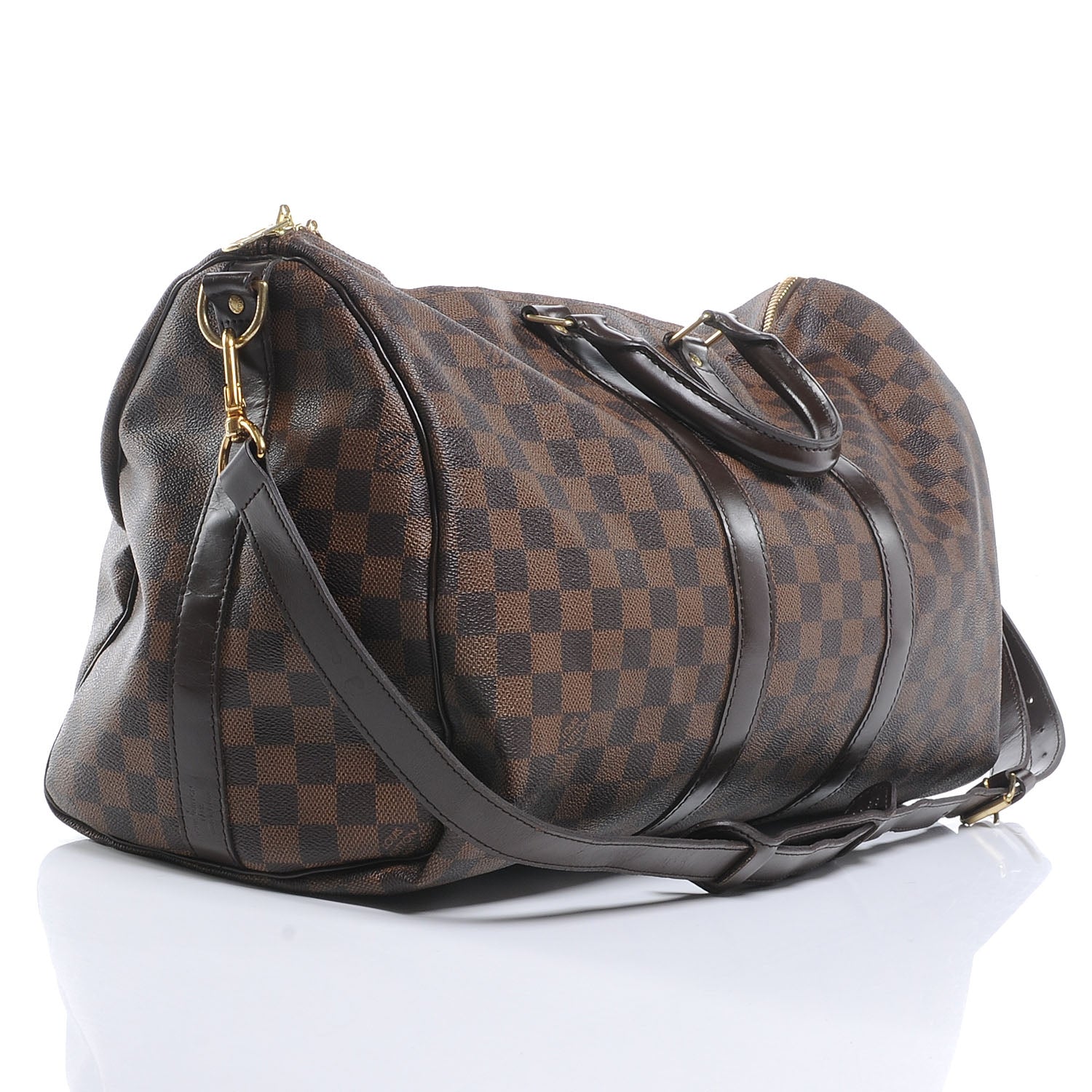 Louis Vuitton Damier Ebene Keepall Bandouliere 45 3 of 7