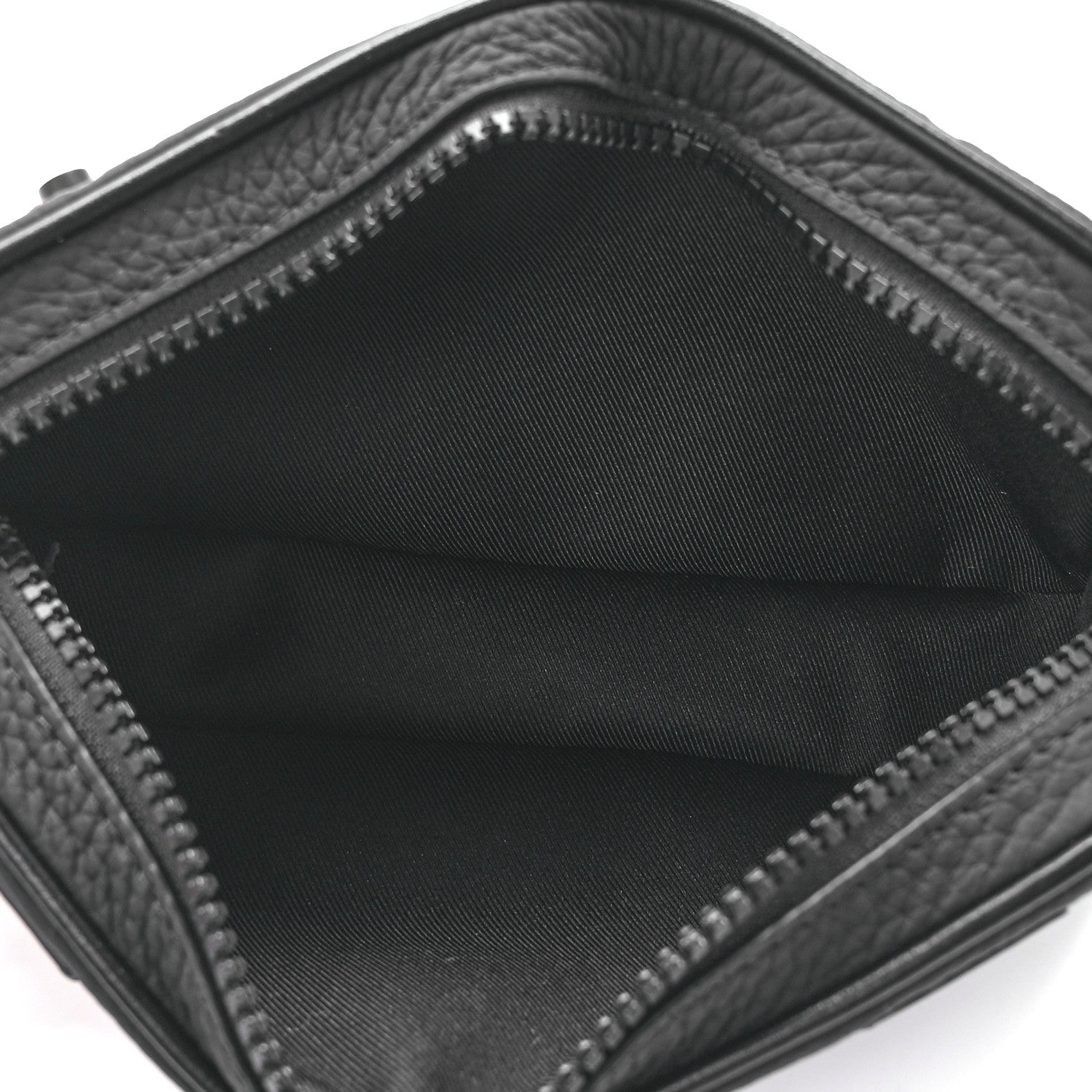 Louis Vuitton Taurillon Monogram Uniformes Solar Ray Soft Pochette Volga Belt Bag Black 5 of 10