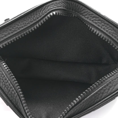 Louis Vuitton Taurillon Monogram Uniformes Solar Ray Soft Pochette Volga Belt Bag Black 5 of 10