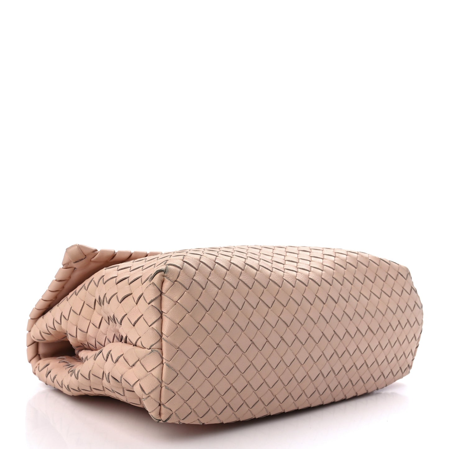 Nappa Intrecciato Baby Olimpia Shoulder Bag Petale
