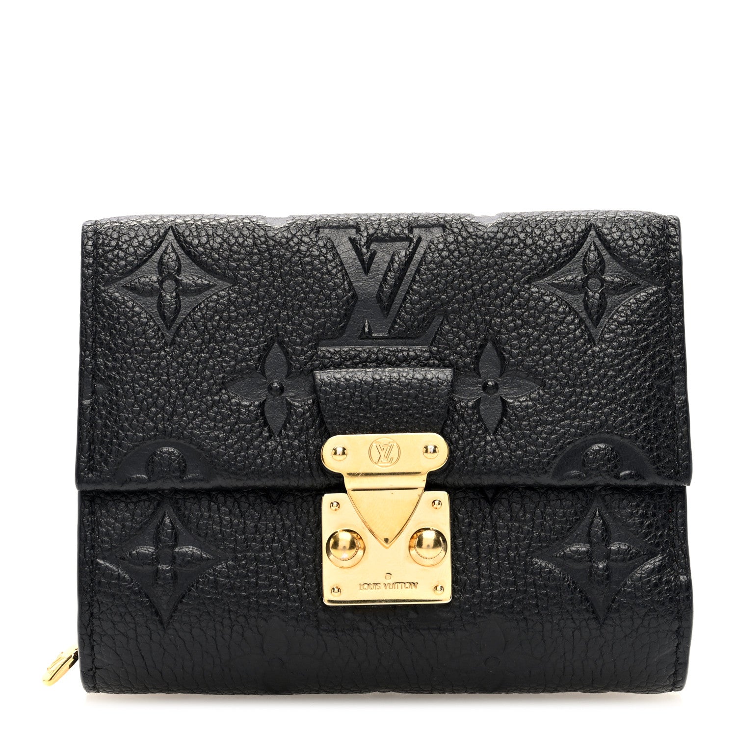 Louis Vuitton Empreinte Metis Compact Wallet Black 1 of 7