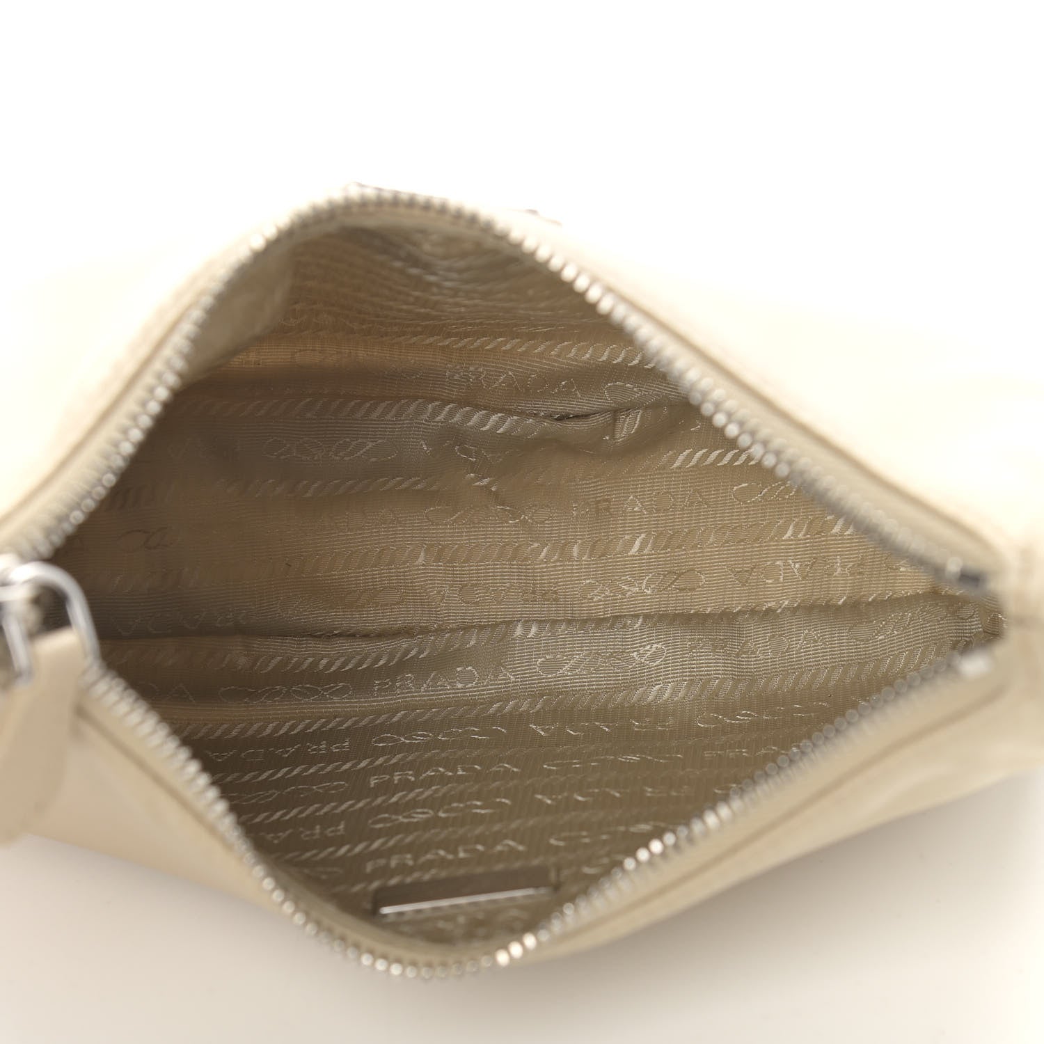 Prada Re-Nylon Saffiano Mini Re-Edition 2005 Bag Deserto 5 of 12
