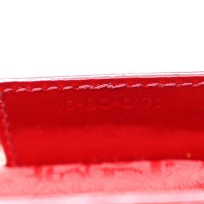 Christian Dior Patent Cannage Large Lady Dior Red 7 of 15