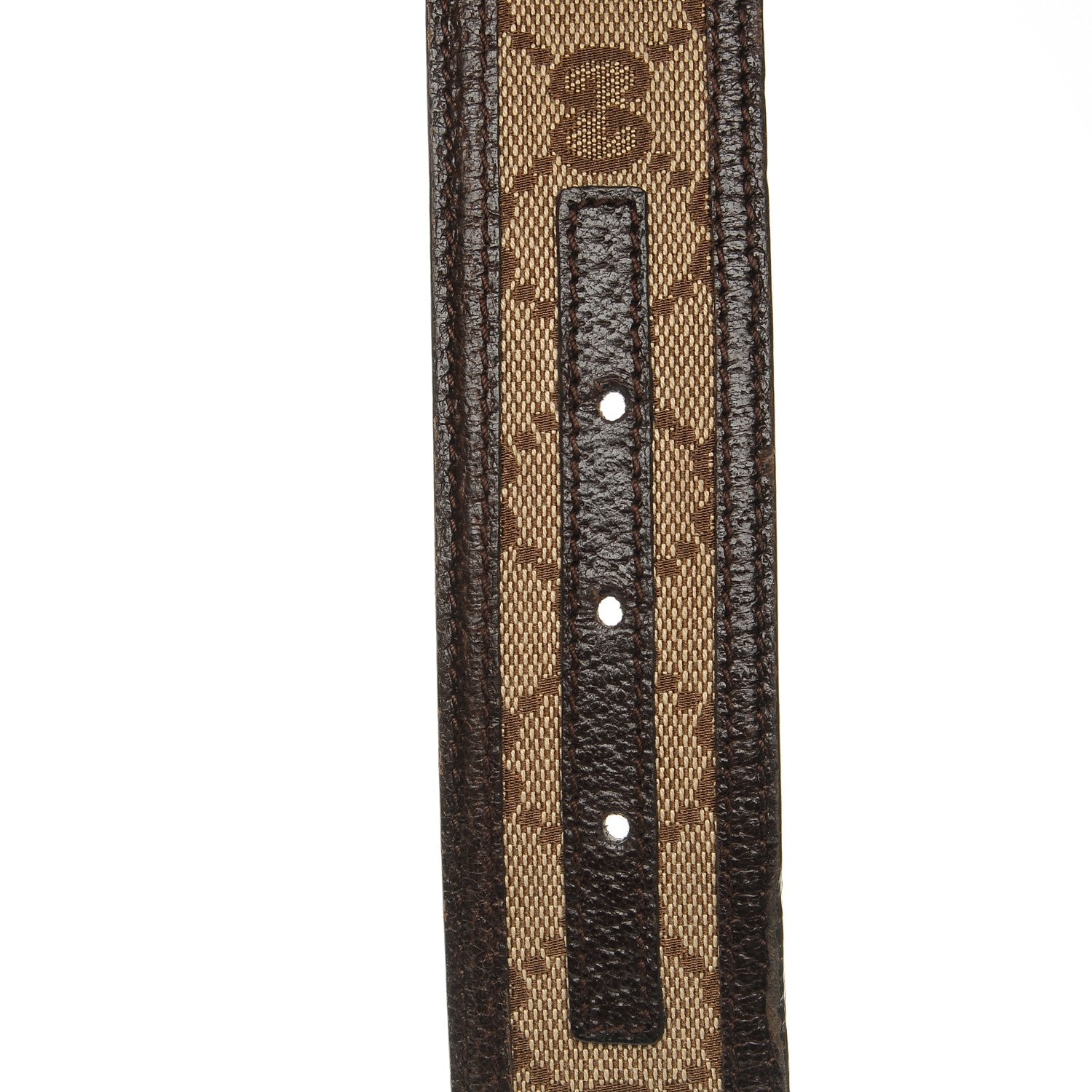 Gucci Monogram Interlocking G 40mm Belt 90 36 Dark Brown 5 of 8