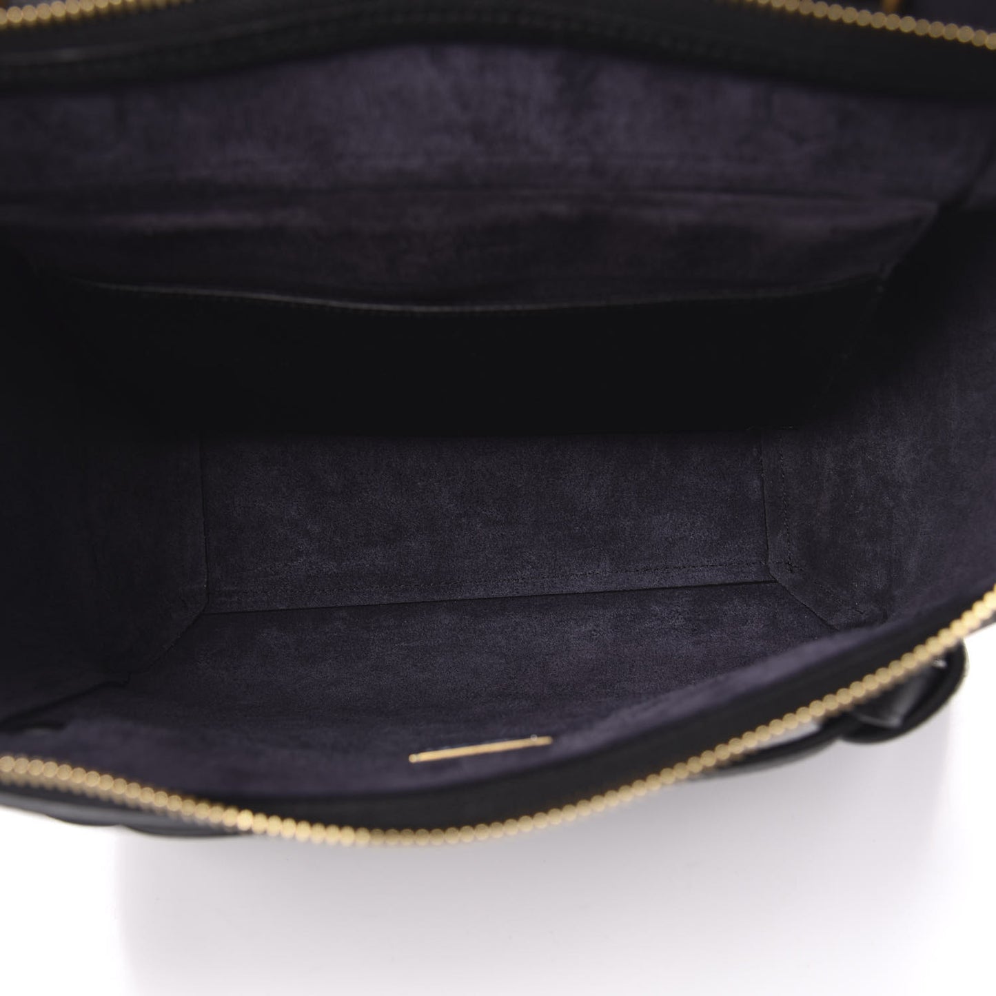 Baby Grained Calfskin Mini Belt Bag Black