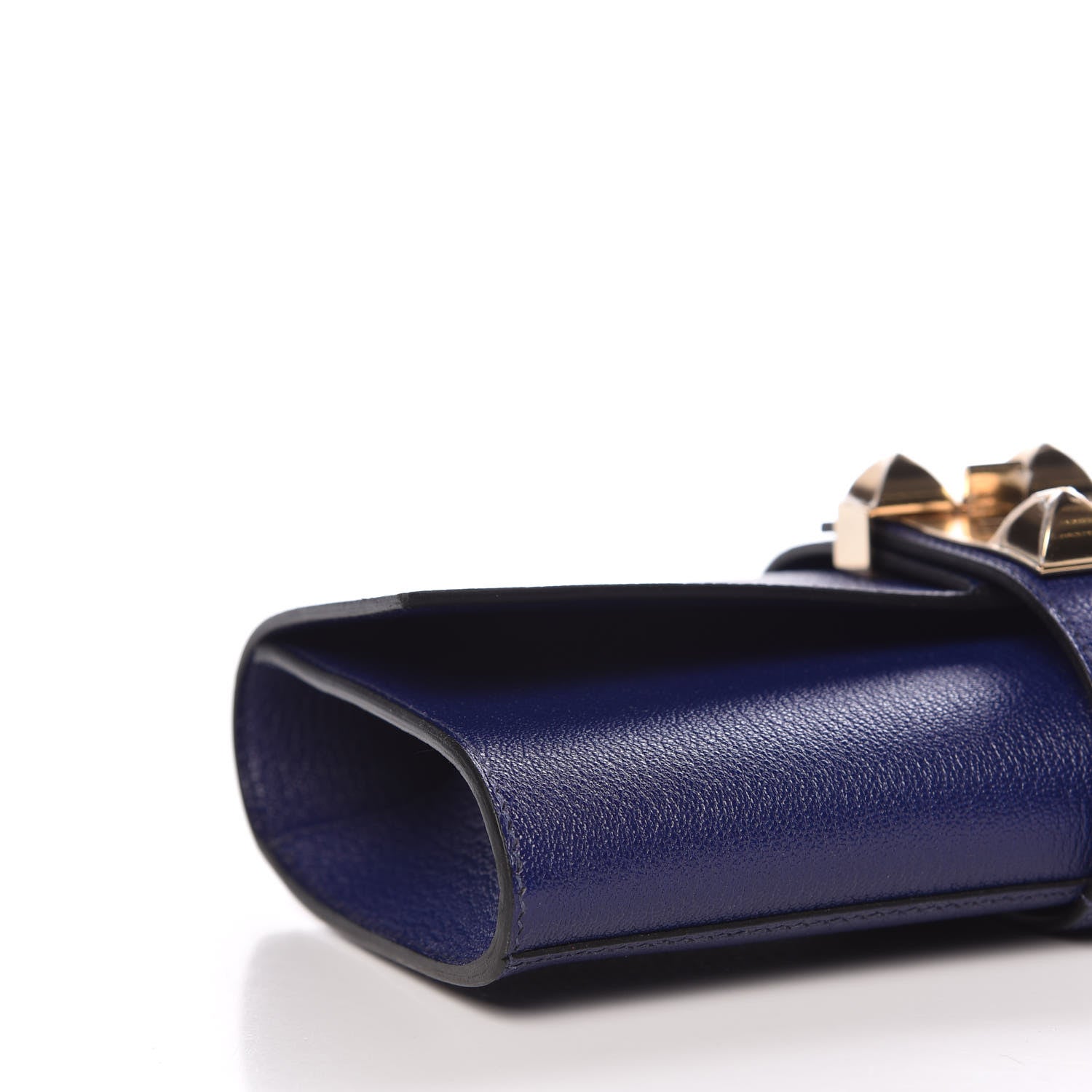 Hermes Chevre Mysore Medor 23 Clutch Bleu Encre 8 of 9