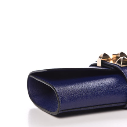 Hermes Chevre Mysore Medor 23 Clutch Bleu Encre 8 of 9