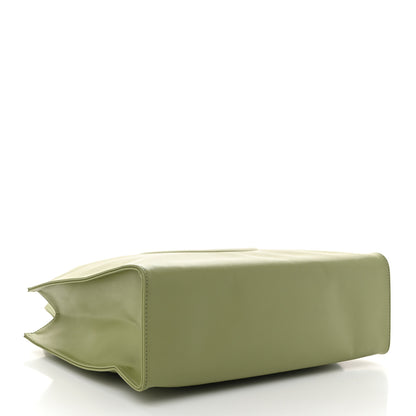 Telfar Vegan Leather Medium Shopping Bag Drab 4 of 9