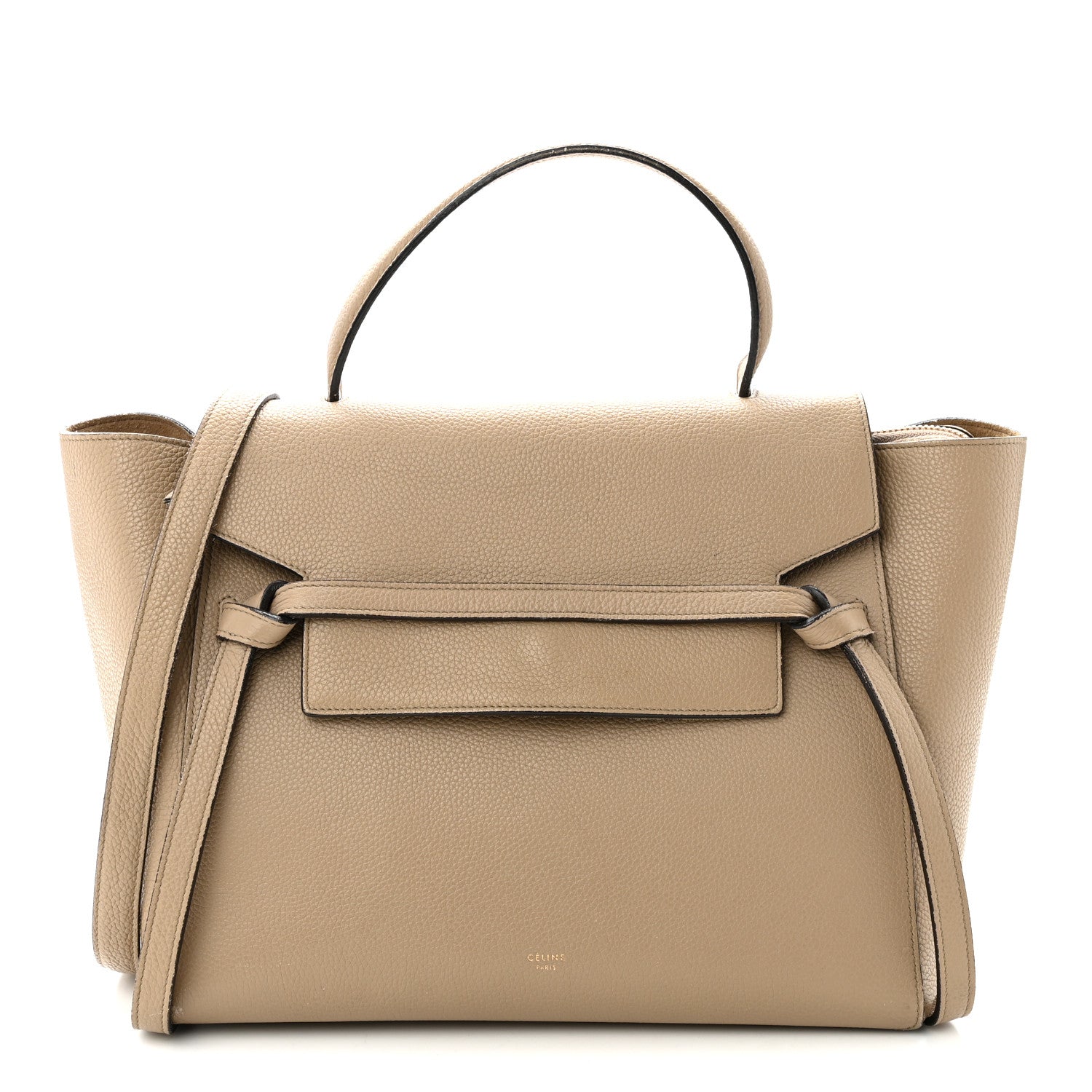 Celine Baby Grained Calfskin Mini Belt Bag Dune 1 of 13